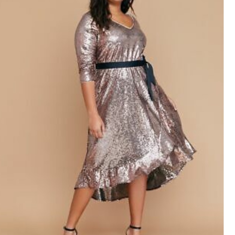 Lane Bryant sequin dress